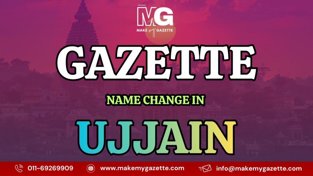 Gazette Name Change Process in Ujjain